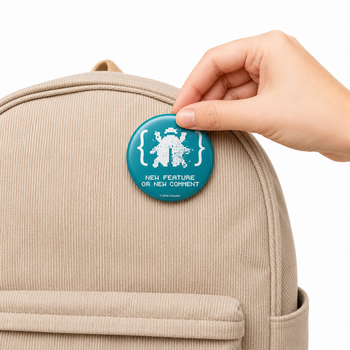 Programmer's button badge set