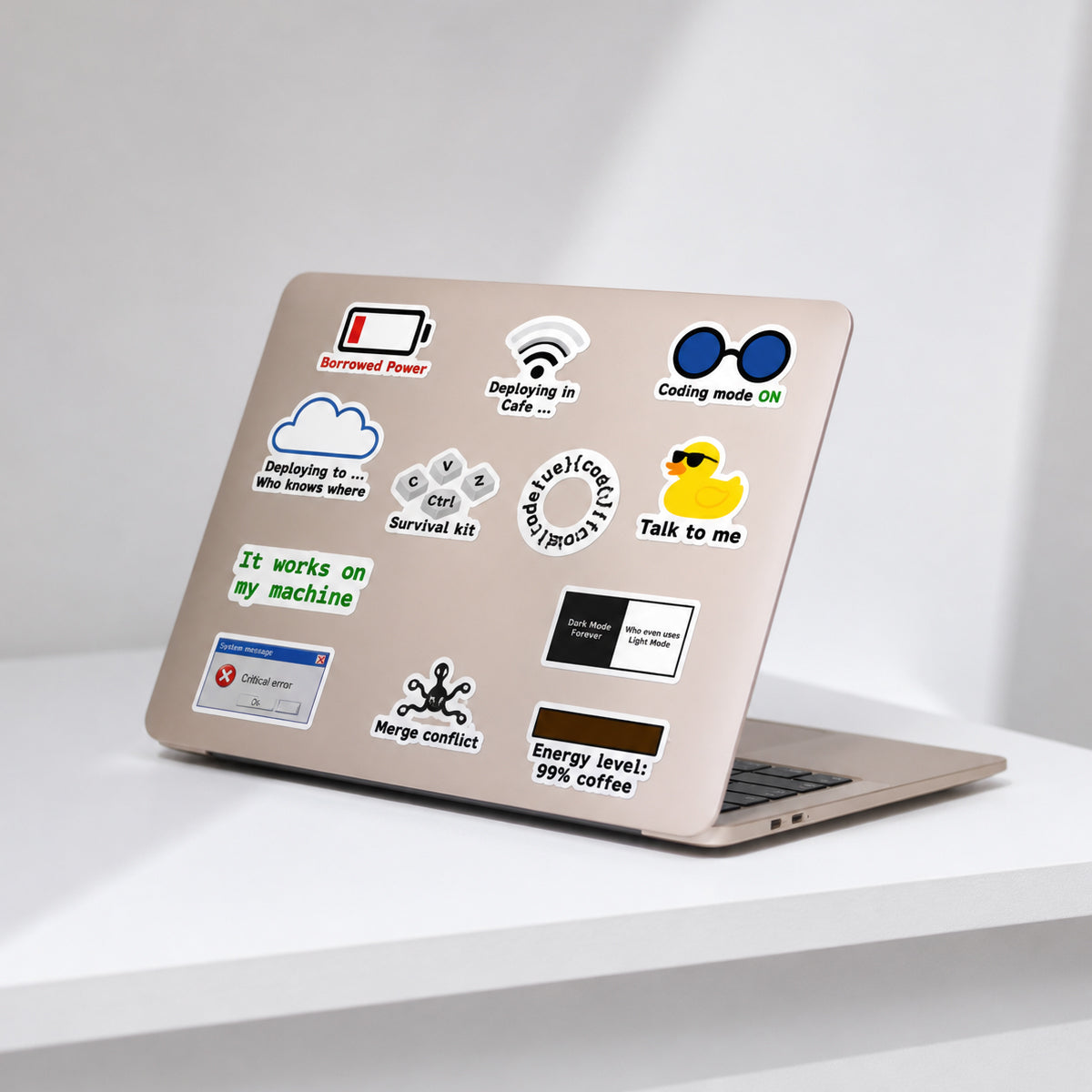 Programmer's sticker sheet